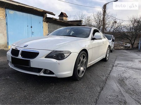 BMW 630 2005  випуску Київ з двигуном 3 л бензин купе автомат за 5999 долл. 