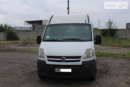 Opel Movano 2006  випуску Дніпро з двигуном 2.5 л дизель мінівен механіка за 6300 долл. 