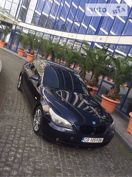 BMW 535 2006  випуску Одеса з двигуном 3.5 л дизель седан автомат за 4800 долл. 