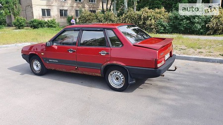 Lada 21099 1992  випуску Запоріжжя з двигуном 1.5 л газ седан механіка за 1650 долл. 