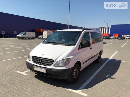 Mercedes-Benz Vito 2007  випуску Івано-Франківськ з двигуном 2.2 л дизель мінівен механіка за 9800 долл. 