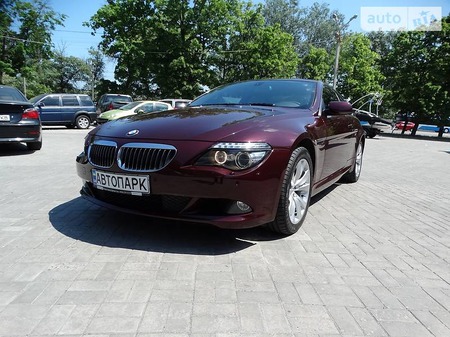 BMW 650 2008  випуску Дніпро з двигуном 4.8 л бензин купе автомат за 23700 долл. 