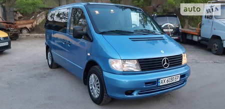 Mercedes-Benz Vito 2002  випуску Харків з двигуном 2.2 л дизель мінівен автомат за 8700 долл. 