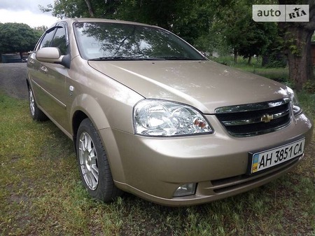 Chevrolet Lacetti 2007  випуску Донецьк з двигуном 1.6 л бензин седан механіка за 8700 долл. 