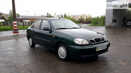 Daewoo Lanos 2006  випуску Хмельницький з двигуном 1.5 л газ седан механіка за 3100 долл. 