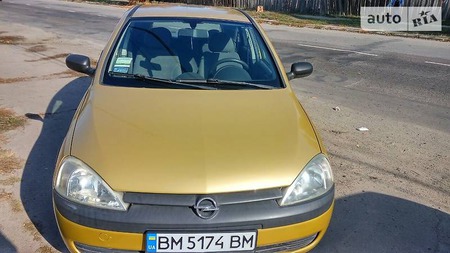 Opel Corsa 2001  випуску Суми з двигуном 1 л бензин хэтчбек механіка за 3300 долл. 