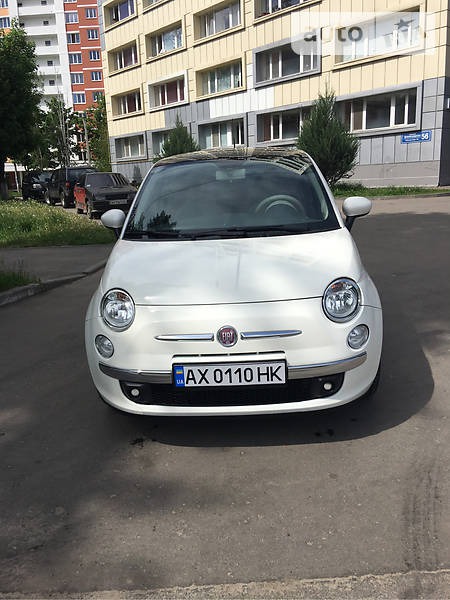 Fiat 500 2011  випуску Харків з двигуном 1.3 л бензин хэтчбек автомат за 8900 долл. 