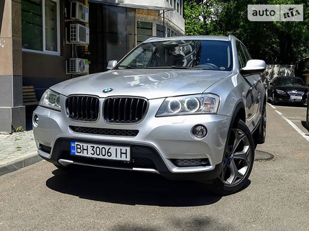 BMW X3 2012  випуску Одеса з двигуном 2 л дизель позашляховик автомат за 21500 долл. 