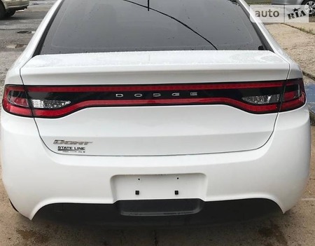 Dodge Dart 2016  випуску Київ з двигуном 2 л бензин седан автомат за 8700 долл. 