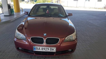 BMW 520 2005  випуску Кропивницький з двигуном 2.2 л газ седан автомат за 8300 долл. 