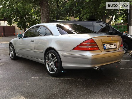 Mercedes-Benz CL 500 1999  випуску Київ з двигуном 5 л бензин купе автомат за 7500 долл. 