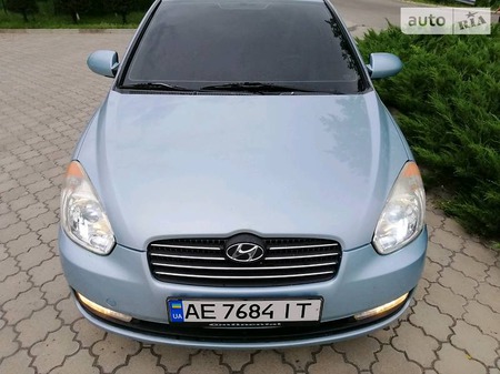 Hyundai Accent 2008  випуску Дніпро з двигуном 1.4 л бензин седан автомат за 6100 долл. 