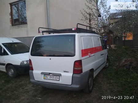 Mercedes-Benz Vito 2001  випуску Львів з двигуном 0 л дизель мінівен механіка за 3400 долл. 