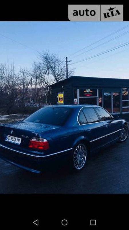 BMW 740 1996  випуску Київ з двигуном 4 л газ седан автомат за 6000 долл. 