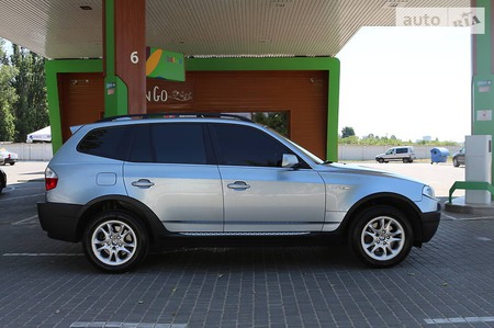 BMW X3 2006  випуску Одеса з двигуном 2.5 л бензин позашляховик автомат за 12500 долл. 