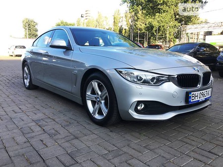 BMW 4 Series 2015  випуску Одеса з двигуном 2 л дизель купе автомат за 29300 долл. 