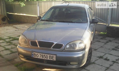 Daewoo Lanos 2003  випуску Хмельницький з двигуном 1.5 л газ седан  за 3100 долл. 