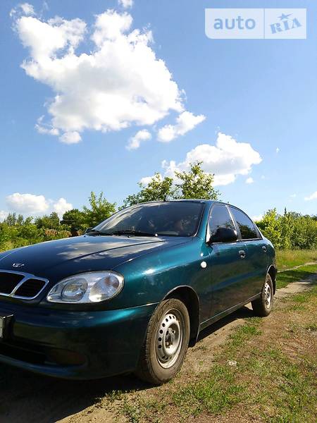 Daewoo Lanos 2007  випуску Чернігів з двигуном 1.4 л газ седан механіка за 3550 долл. 