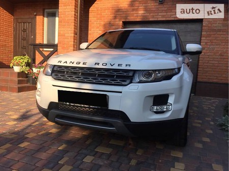 Land Rover Range Rover Evoque 2012  випуску Кропивницький з двигуном 2 л бензин позашляховик автомат за 24500 долл. 