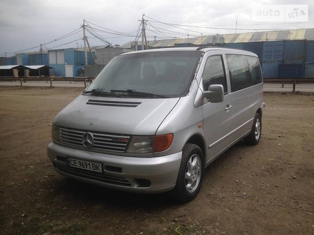 Mercedes-Benz Vito 2000  випуску Чернівці з двигуном 2.2 л дизель мінівен механіка за 6150 долл. 