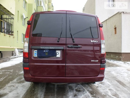 Mercedes-Benz Vito 2007  випуску Львів з двигуном 2.2 л дизель мінівен механіка за 11400 долл. 