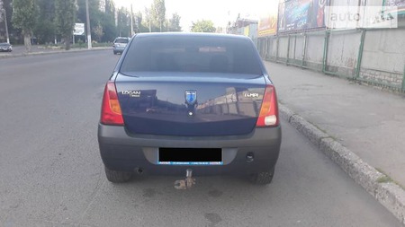 Renault Logan 2007  випуску Одеса з двигуном 1.4 л газ седан механіка за 4900 долл. 