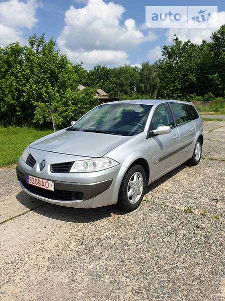 Renault Megane 2006  випуску Київ з двигуном 1.6 л газ універсал механіка за 5650 долл. 