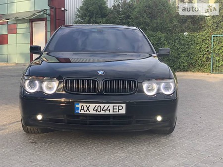 BMW 745 2002  випуску Харків з двигуном 4.4 л бензин седан автомат за 9000 долл. 