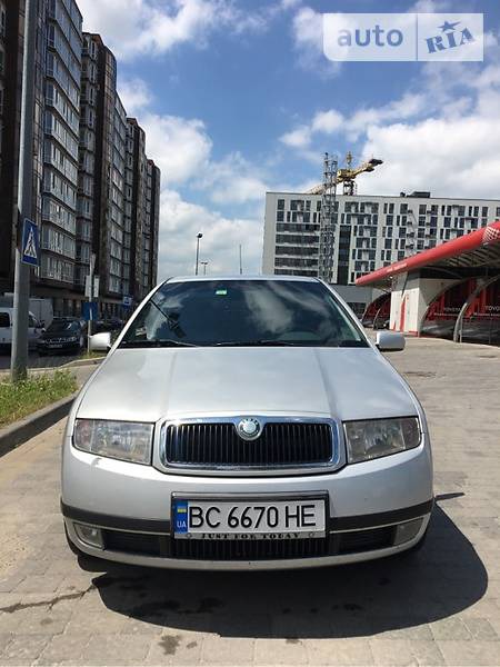 Skoda Fabia 2000  випуску Львів з двигуном 1.4 л газ хэтчбек механіка за 4500 долл. 