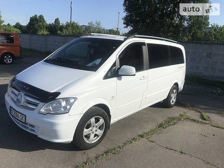 Mercedes-Benz Vito 2012  випуску Полтава з двигуном 2.2 л дизель мінівен механіка за 12800 долл. 