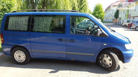 Mercedes-Benz Vito 2002  випуску Львів з двигуном 2.2 л дизель мінівен механіка за 6000 долл. 