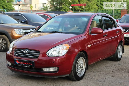 Hyundai Accent 2007  випуску Одеса з двигуном 1.5 л дизель седан механіка за 5450 долл. 