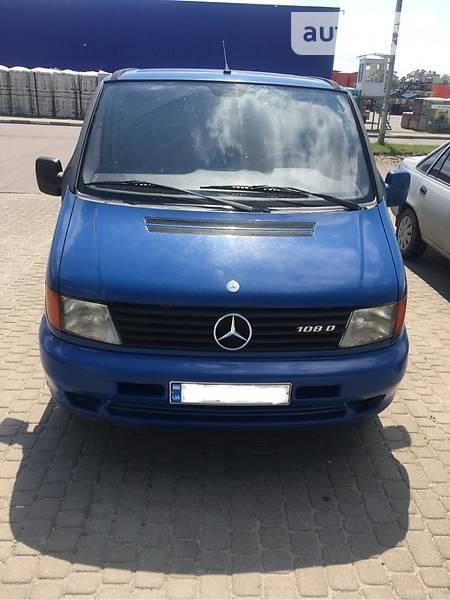 Mercedes-Benz Vito 1998  випуску Львів з двигуном 2.3 л дизель мінівен механіка за 4250 долл. 