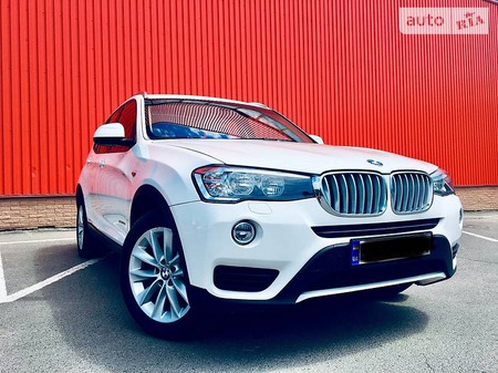 BMW X3 2016  випуску Одеса з двигуном 2 л дизель позашляховик автомат за 29500 долл. 