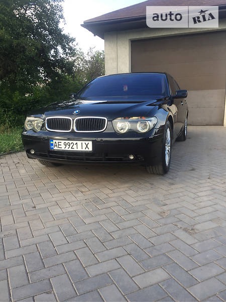 BMW 745 2003  випуску Дніпро з двигуном 4.4 л газ седан автомат за 9900 долл. 