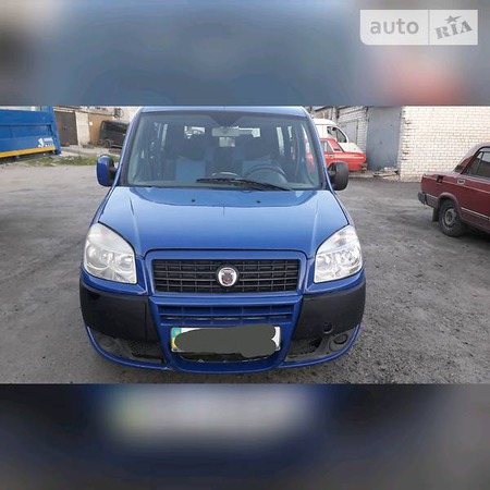 Fiat Doblo 2006  випуску Харків з двигуном 0 л дизель мінівен  за 4500 долл. 