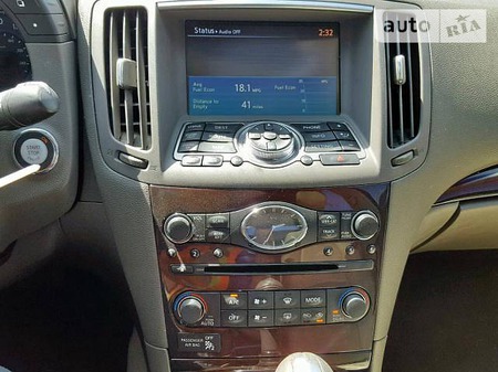 Infiniti G37 2011  випуску Київ з двигуном 3.7 л бензин седан автомат за 3100 долл. 