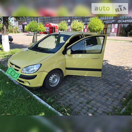 Hyundai Getz 2007  випуску Луцьк з двигуном 1.4 л бензин хэтчбек автомат за 5800 долл. 