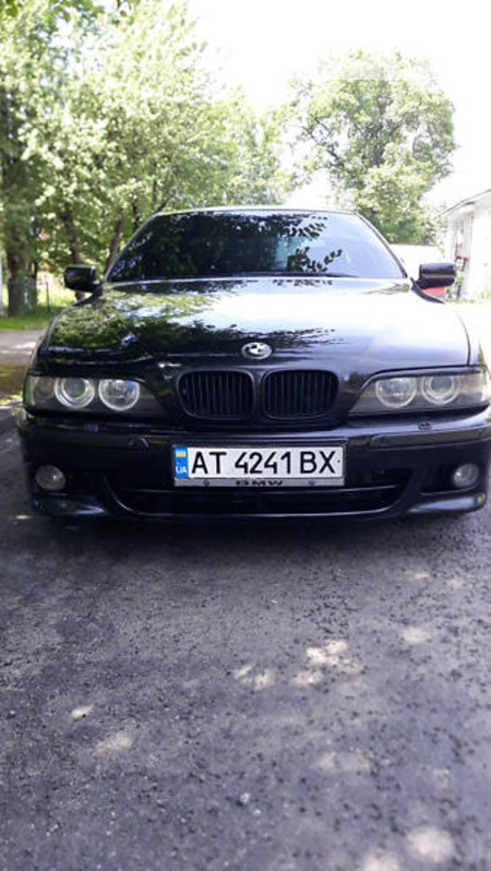 BMW 520 2002  випуску Івано-Франківськ з двигуном 2.2 л газ седан механіка за 8300 долл. 