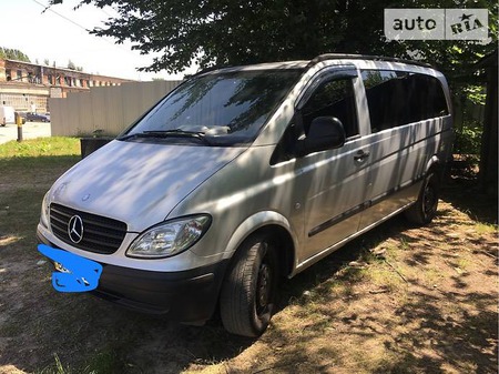 Mercedes-Benz Vito 2008  випуску Львів з двигуном 2.2 л дизель мінівен механіка за 12400 долл. 