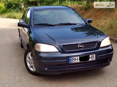 Opel Astra 2003  випуску Одеса з двигуном 1.4 л газ седан механіка за 4750 долл. 