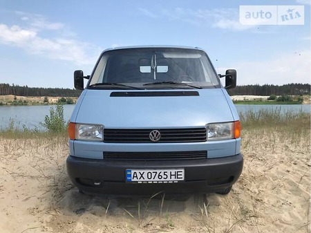 Volkswagen Transporter 1998  випуску Харків з двигуном 2.4 л дизель мінівен механіка за 6500 долл. 