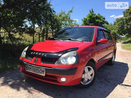 Renault Clio 2005  випуску Житомир з двигуном 1.4 л газ седан автомат за 4700 долл. 