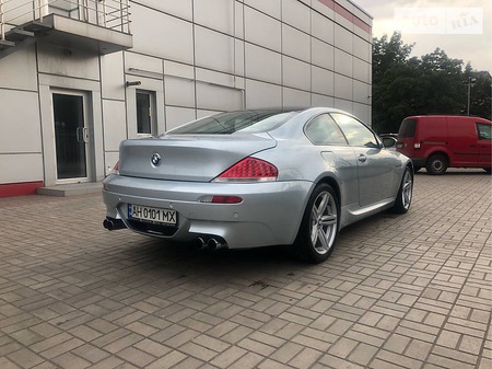 BMW M6 2005  випуску Донецьк з двигуном 5 л бензин купе автомат за 20100 долл. 