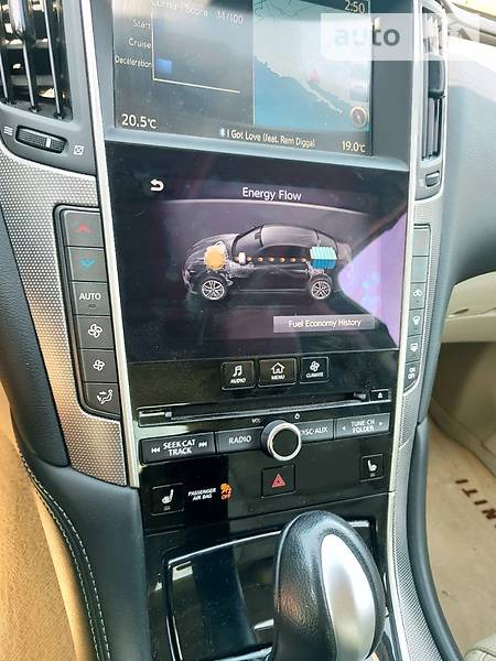 Infiniti Q50 2014  випуску Суми з двигуном 3.5 л гібрид седан автомат за 19900 долл. 
