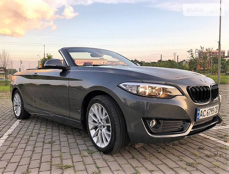 BMW 228 2016  випуску Львів з двигуном 2 л бензин кабріолет автомат за 26000 долл. 