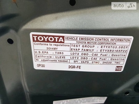 Toyota Highlander 2014  випуску Суми з двигуном 3.5 л бензин позашляховик автомат за 27900 долл. 