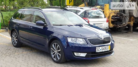 Skoda Octavia Combi 2015  випуску Львів з двигуном 1.6 л дизель універсал автомат за 13400 долл. 