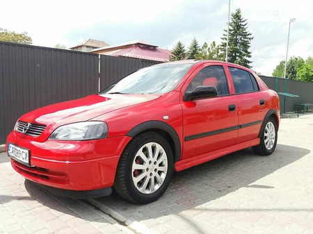 Opel Astra 1998  випуску Івано-Франківськ з двигуном 1.6 л  хэтчбек механіка за 1380 долл. 
