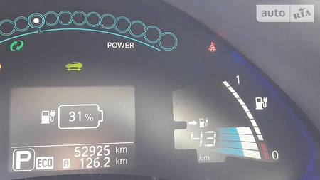 Nissan Leaf 2014  випуску Тернопіль з двигуном 0 л електро хэтчбек автомат за 12100 долл. 